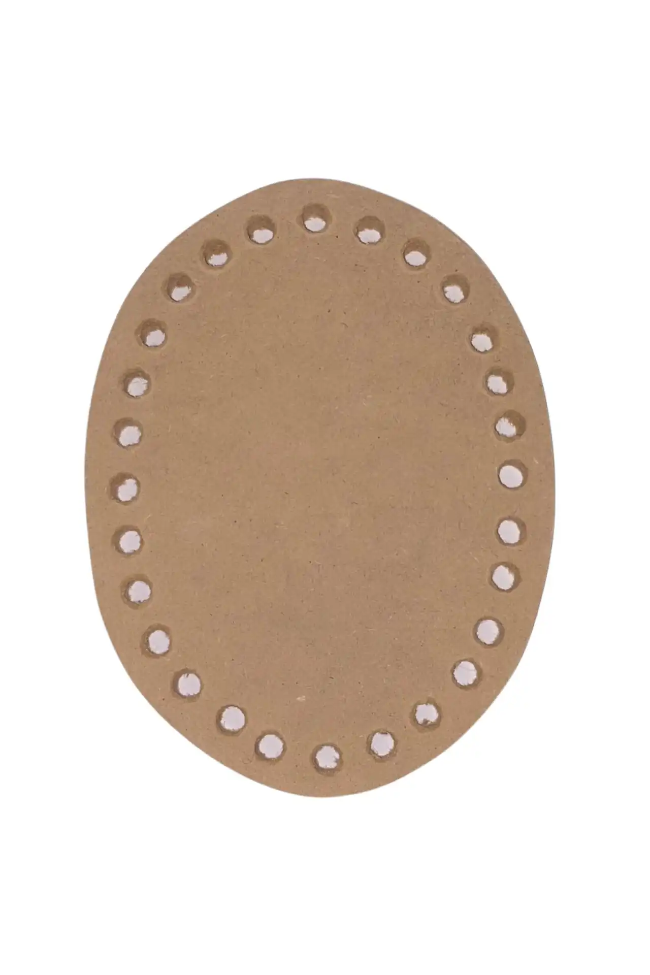 Base 20 x 15 cm para trapillo ovalada