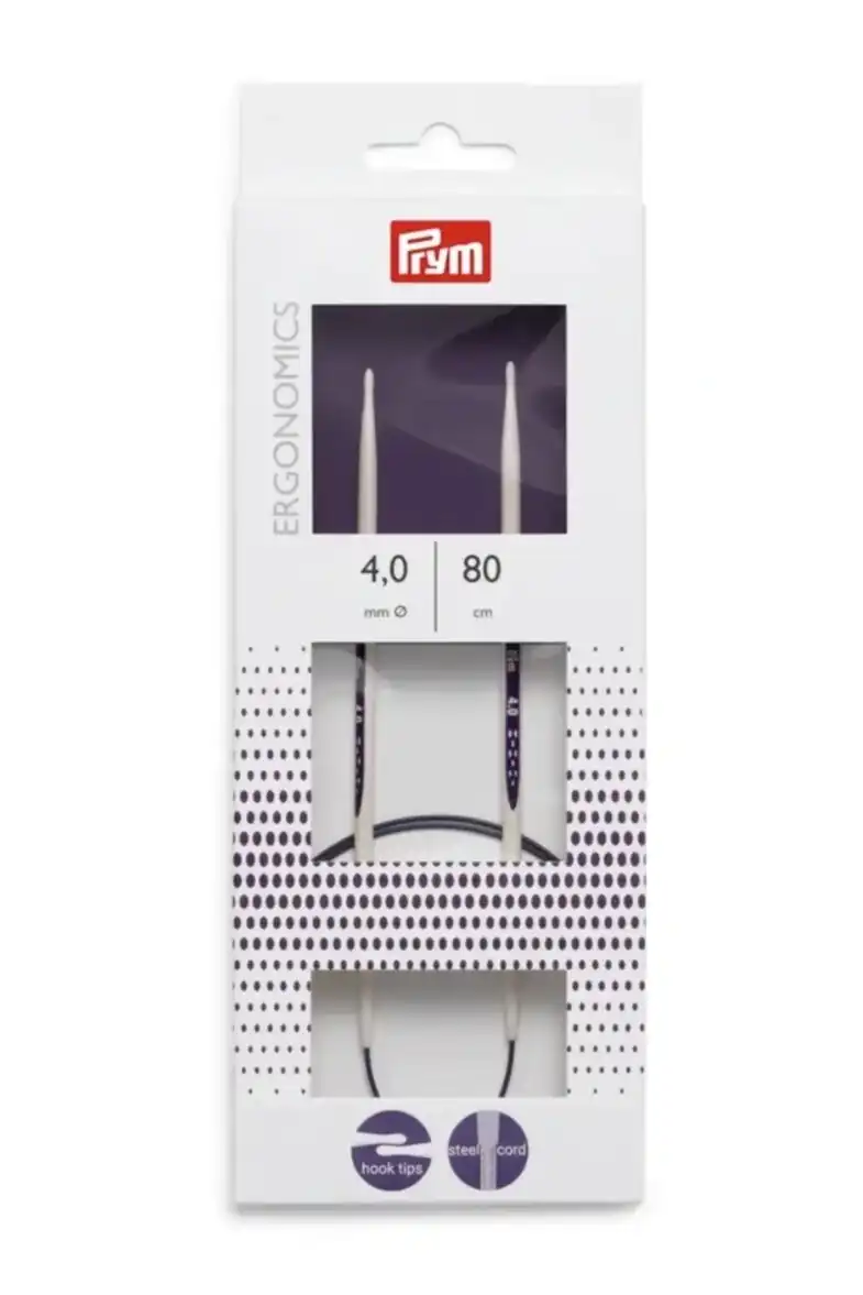 Palillo N°4,0 circular ergonomics Prym 80 cm