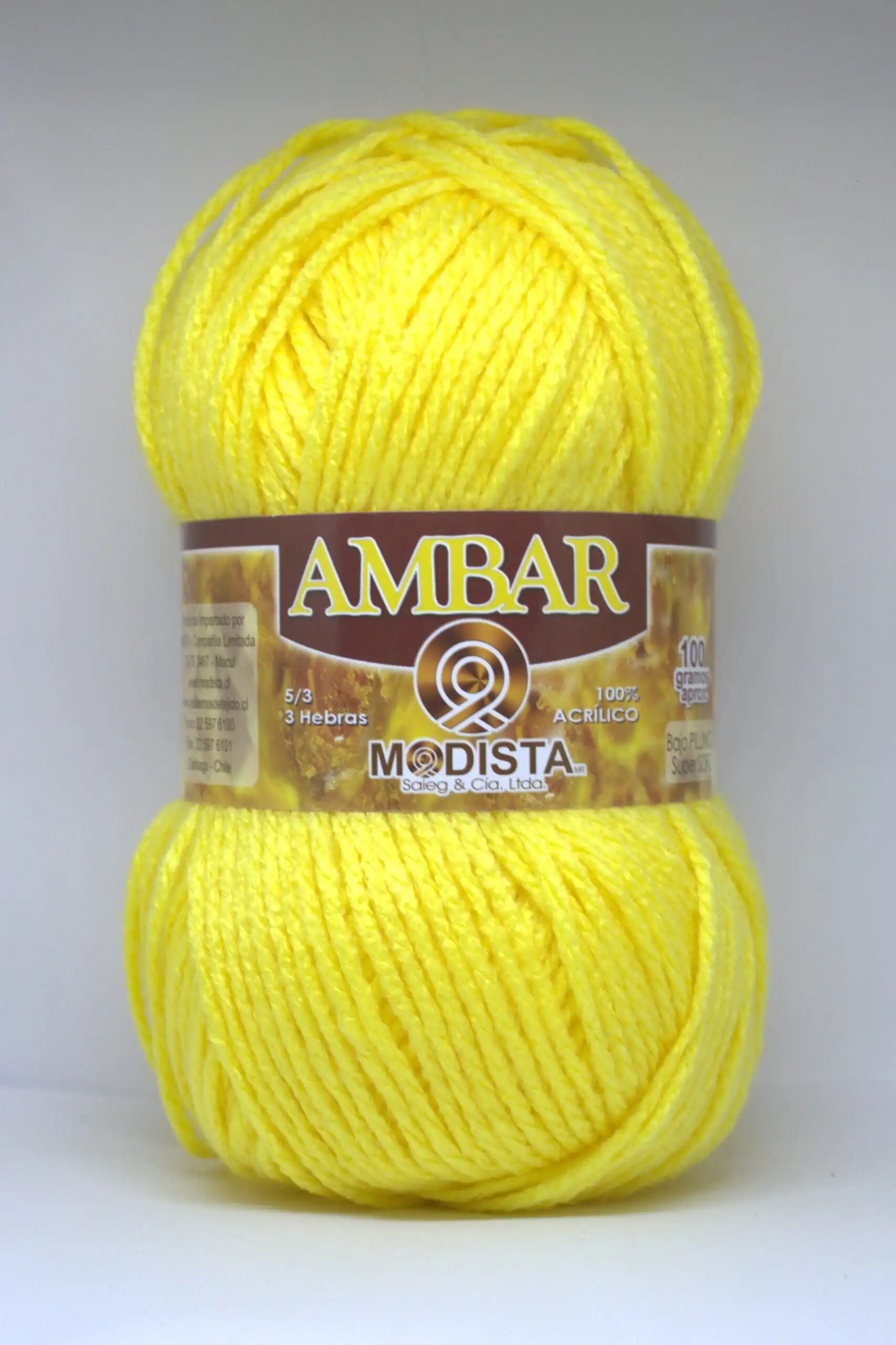 Ambar Lisa Amarillo Limón