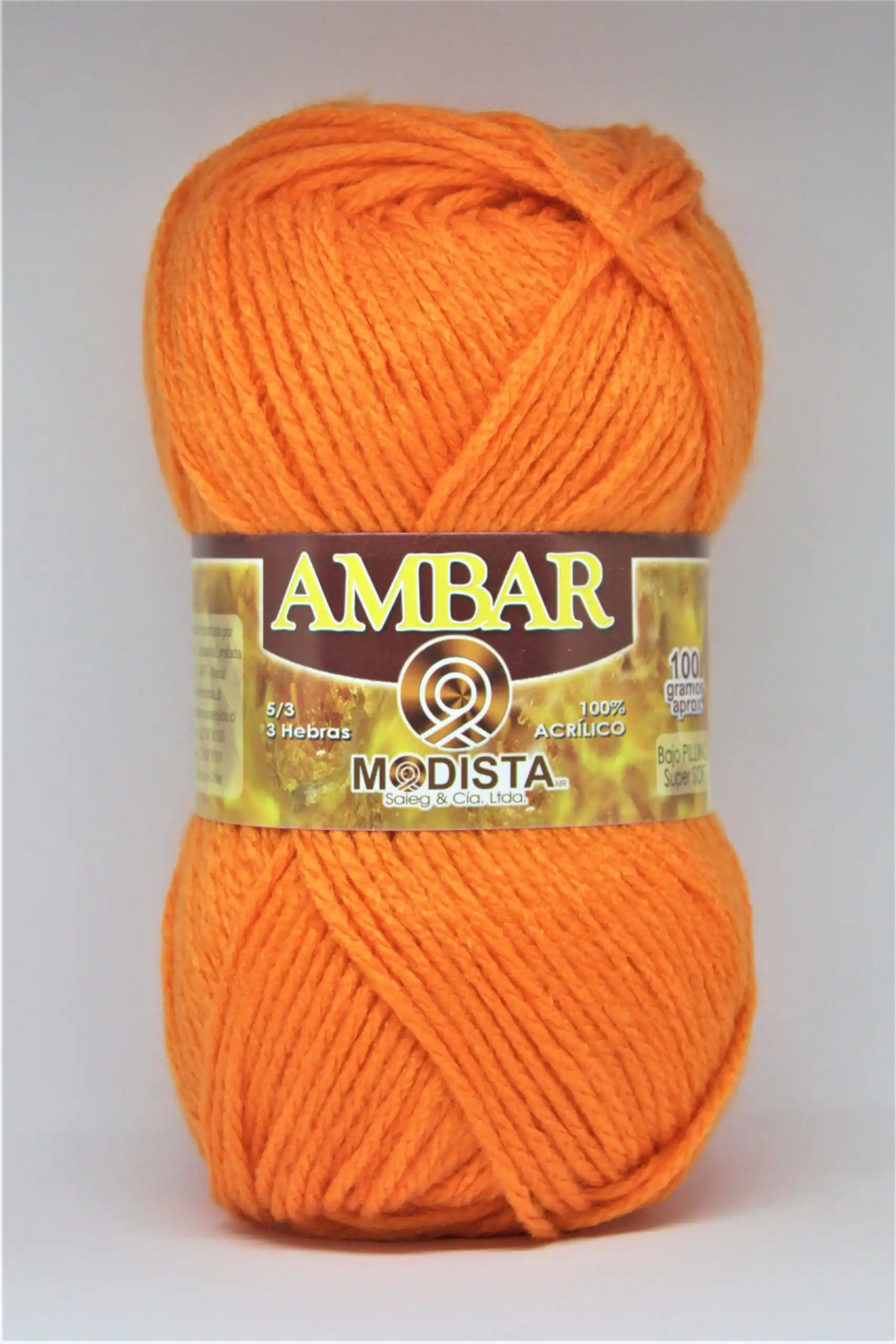 Ambar Lisa Naranja Intenso
