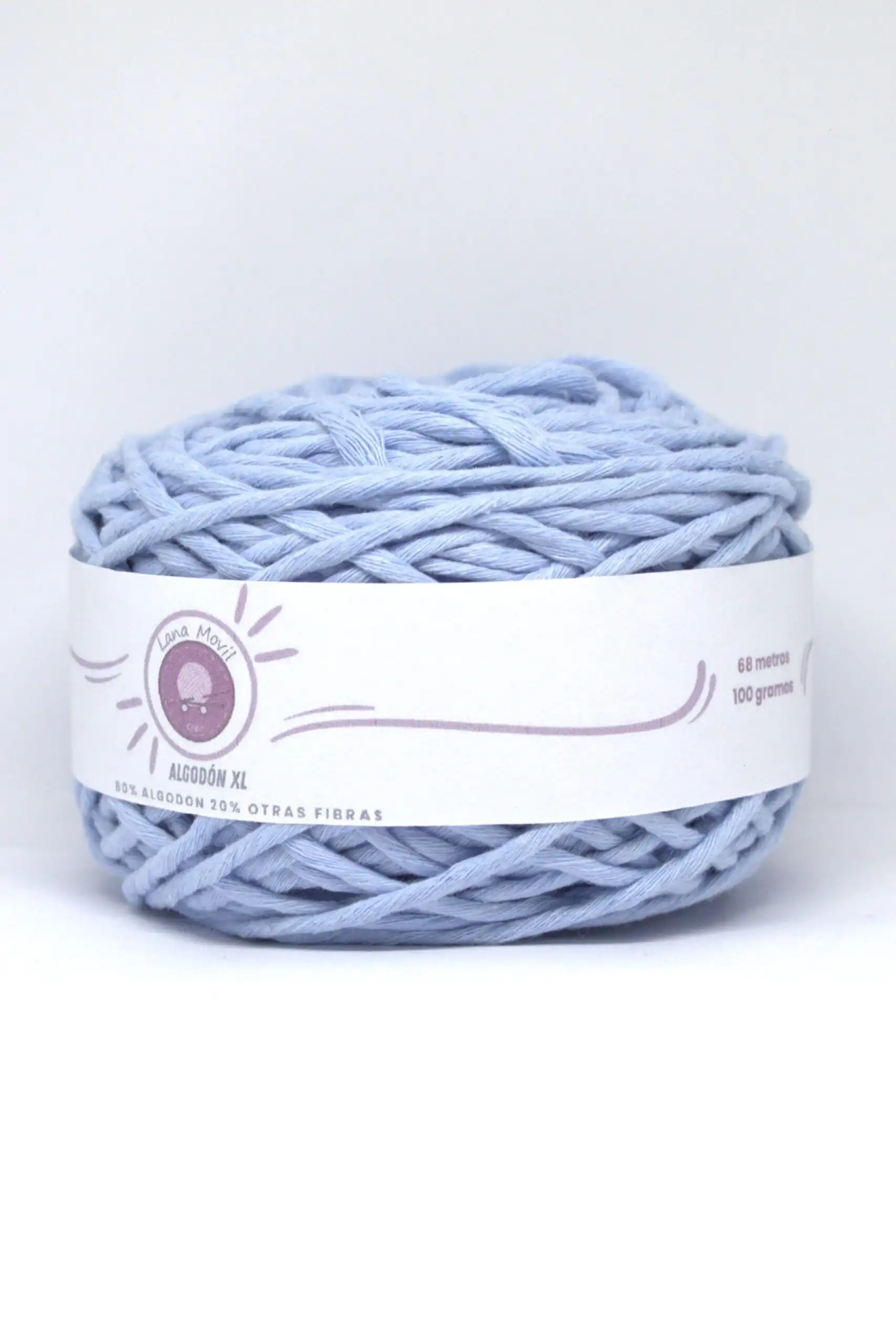 Algodón XL Celeste
