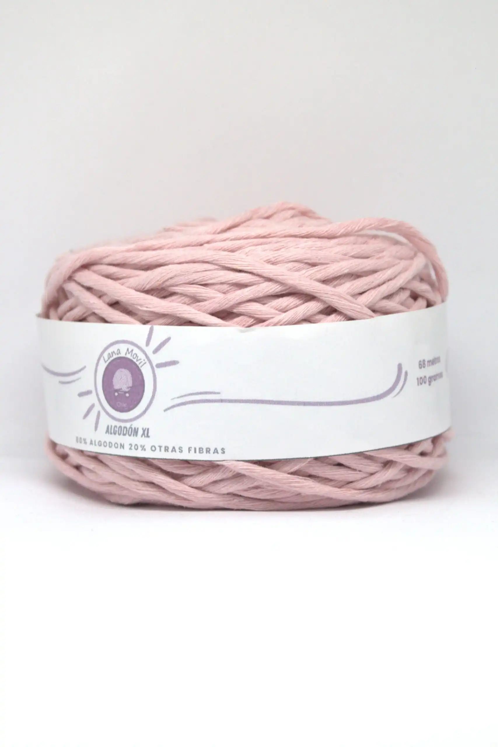 Algodón XL Palo Rosa Claro