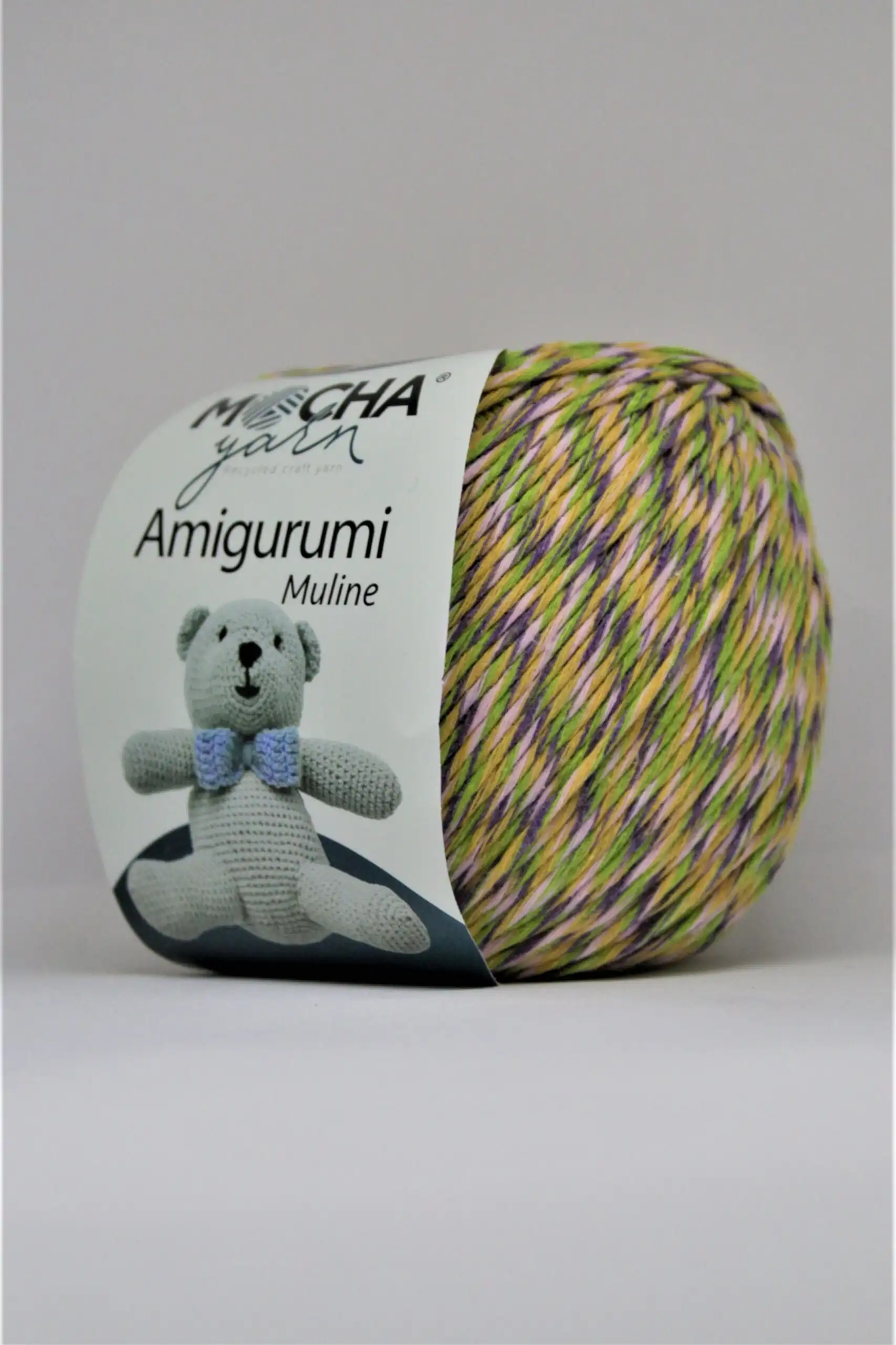Amigurumi Muline Verde Mostaza