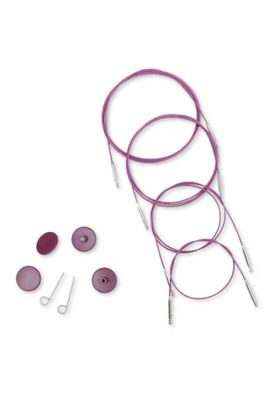 Cable Conector 360° Giratorios 80 cm Palillo Intercambiable