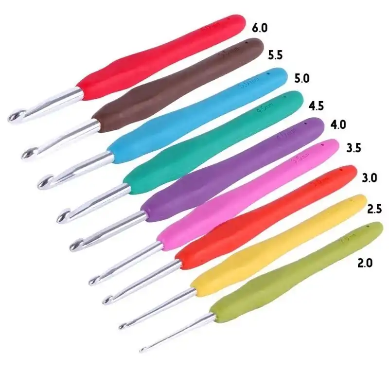 Set Crochet Silicona 9