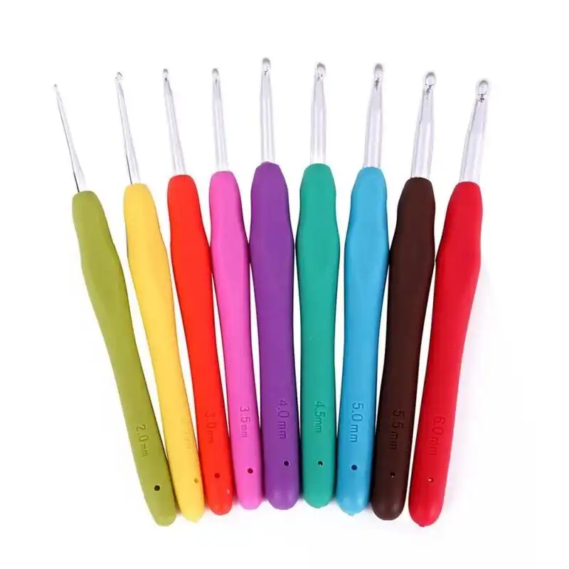 Set Crochet Silicona 9