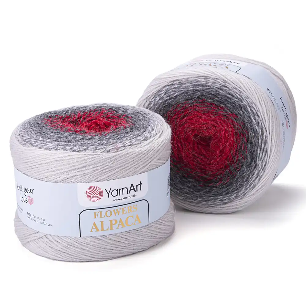 Perla gris rojo