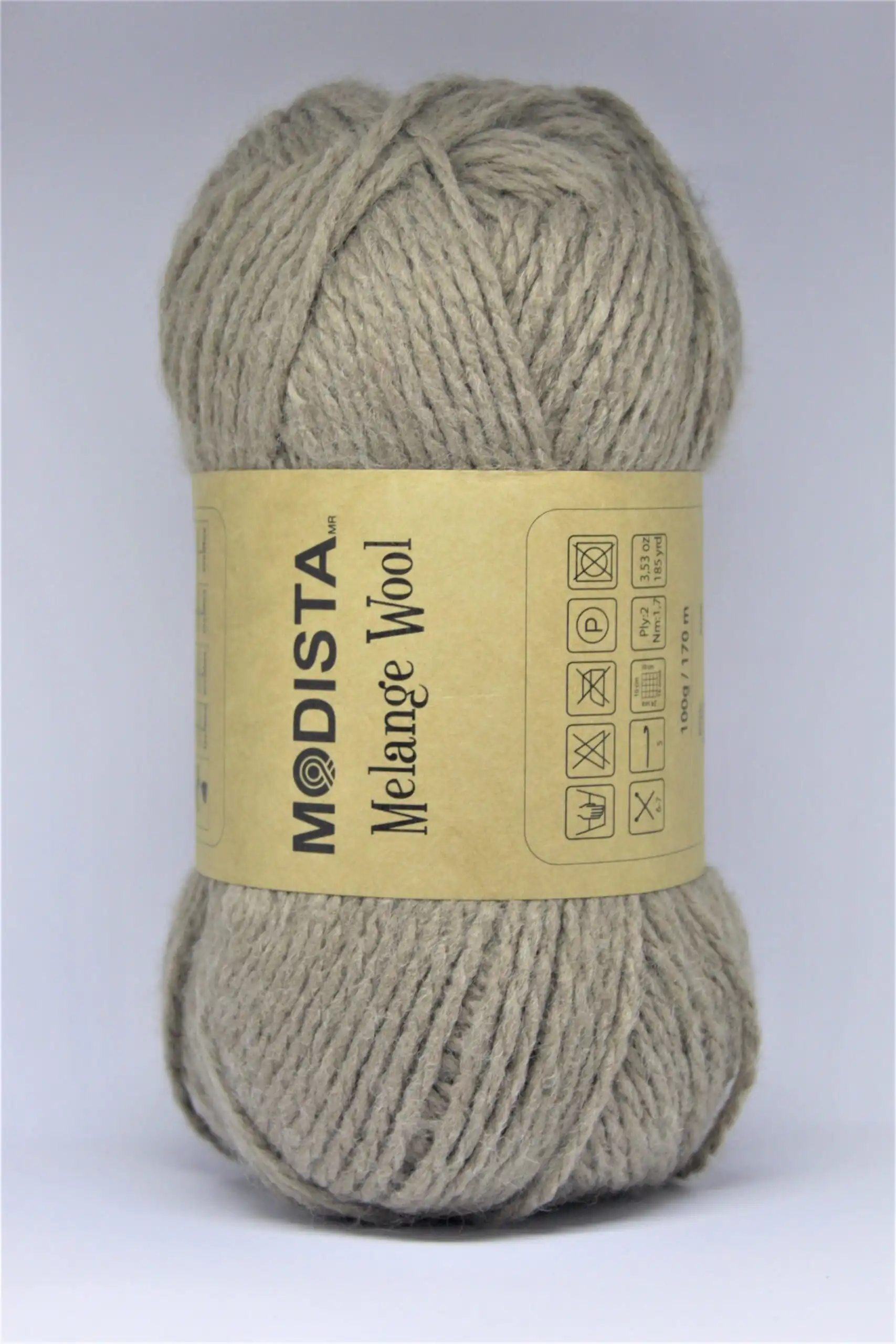 Melange Wool Café Claro