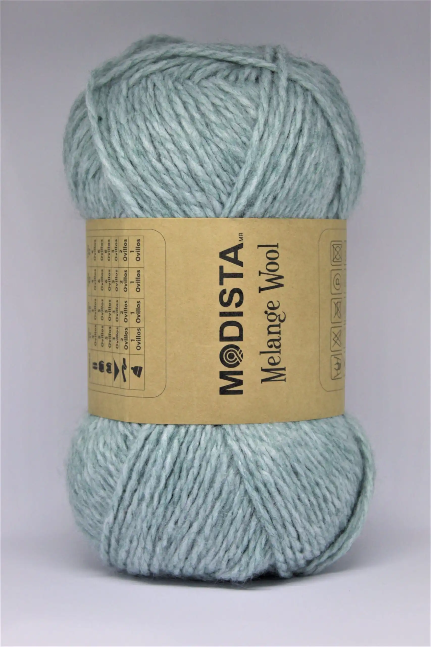 Melange Wool Turquesa Invierno