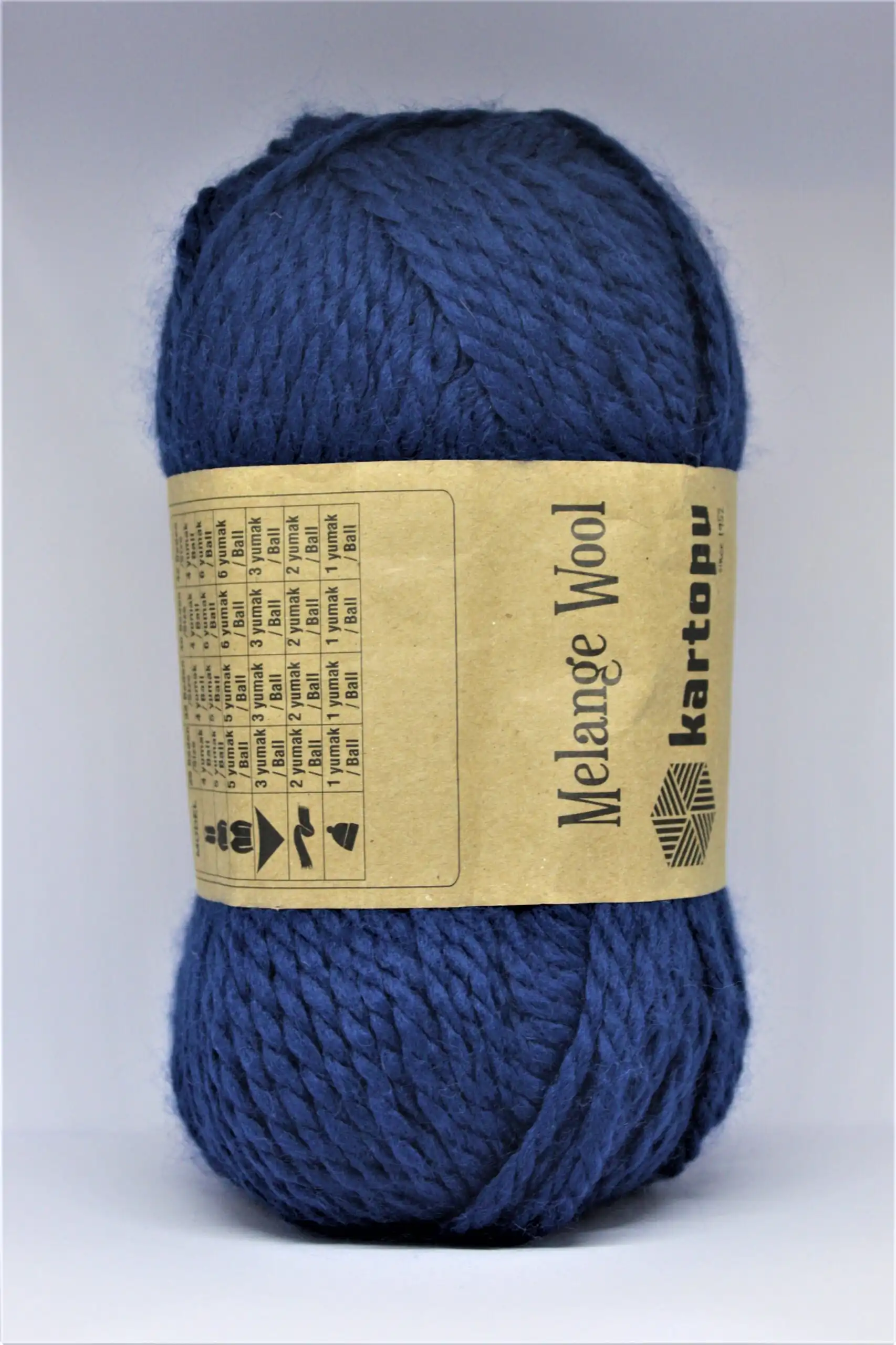 Melange Wool Azul Marino