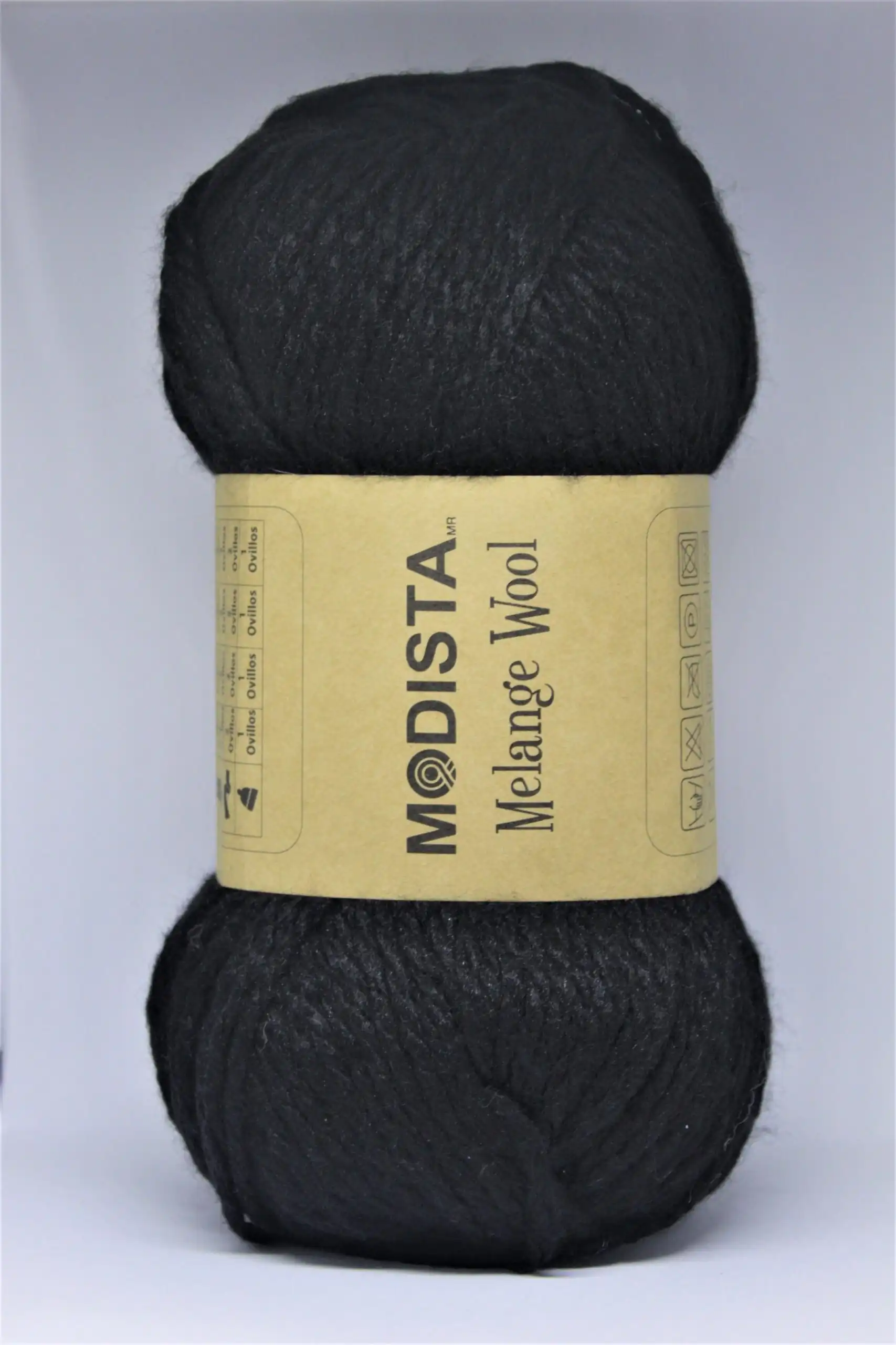 Melange Wool Negro