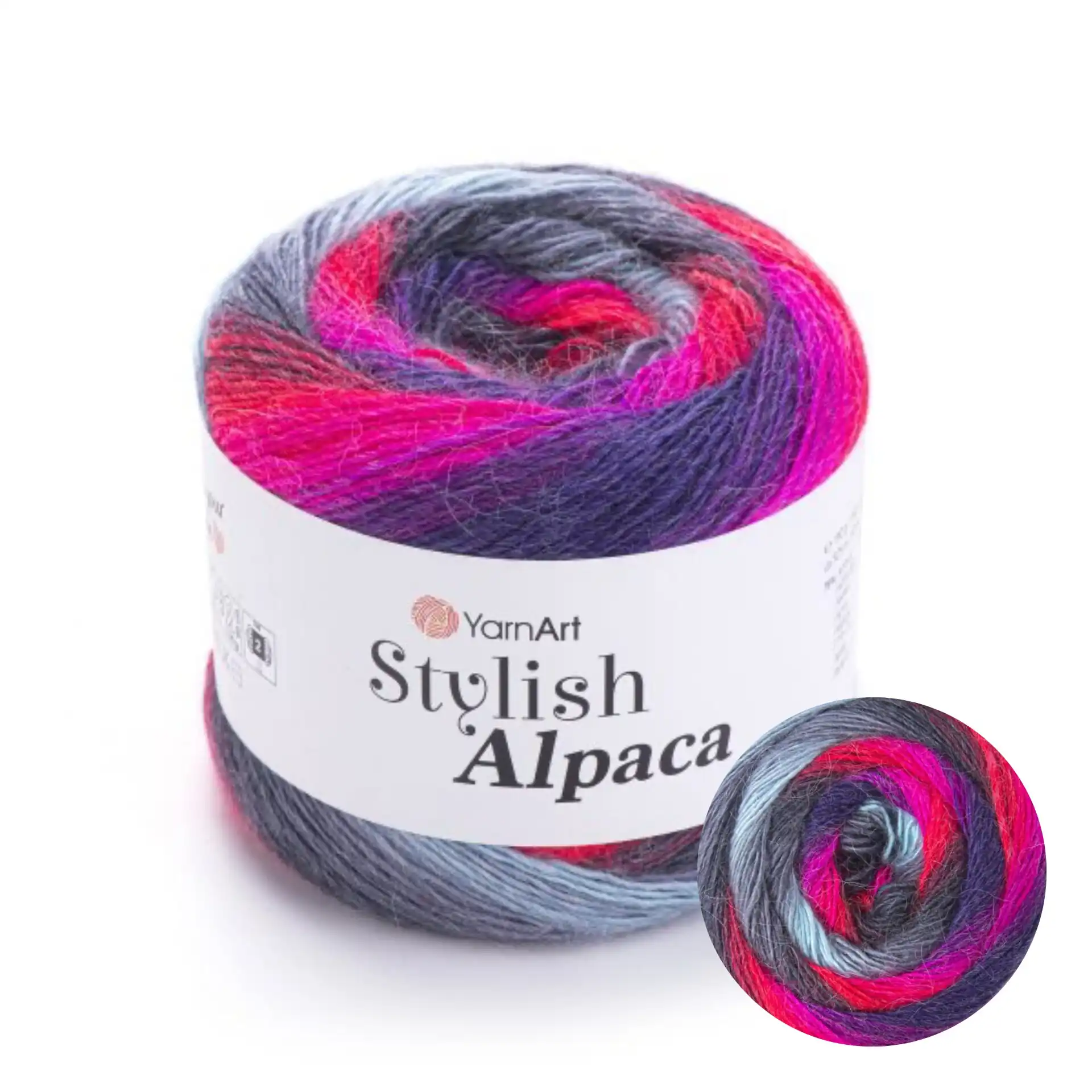 Rojo gris morado