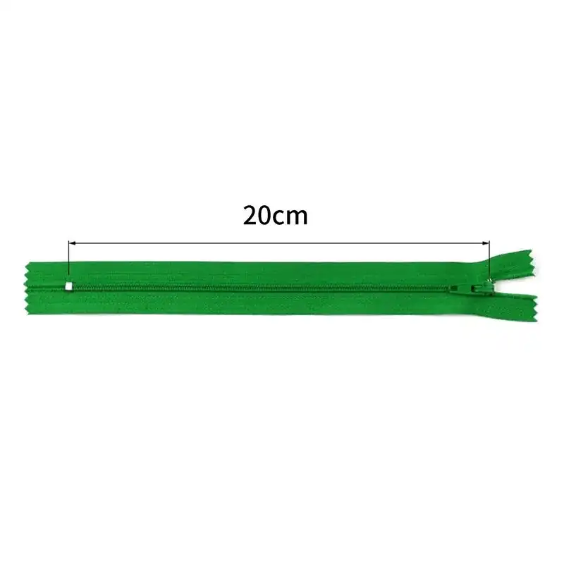 Cierre 20 cm morado
