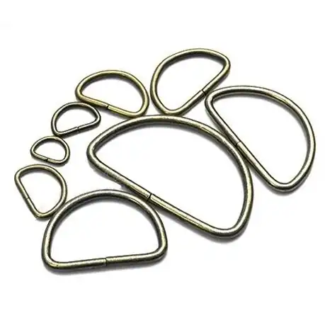 Anillo D 32 mm hebilla bronce, 2 unid
