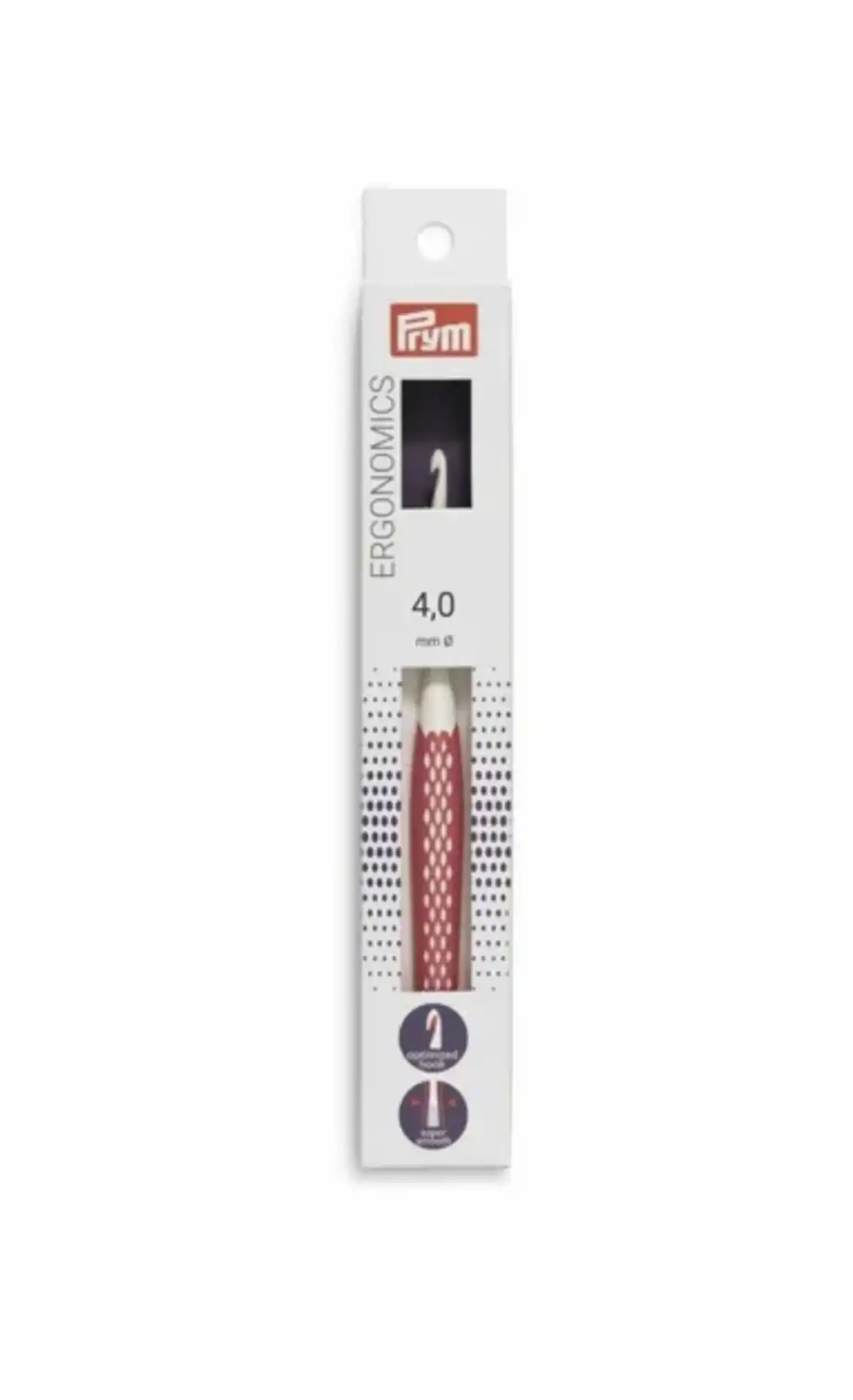 Crochet Ergonomico Prym Nº4,0