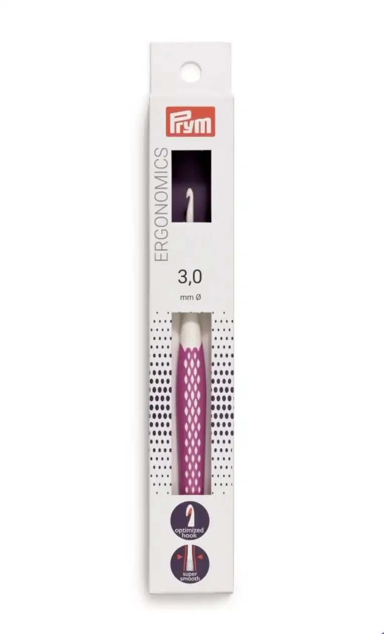 Crochet Ergonomico Prym Nº3,0