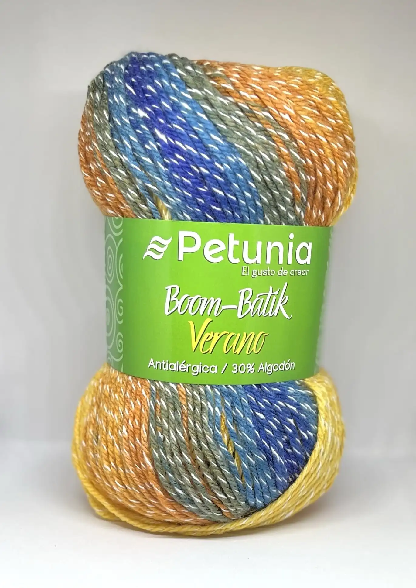 Boom Batik Verano Naranjo Azul