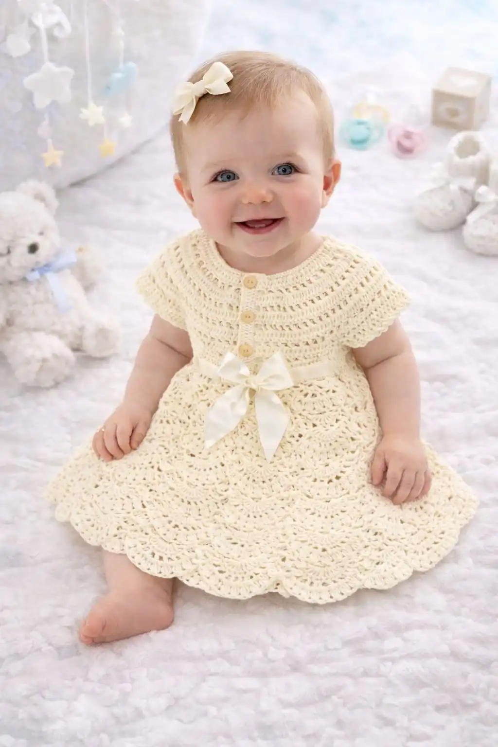 Vestido 6 a 9 meses