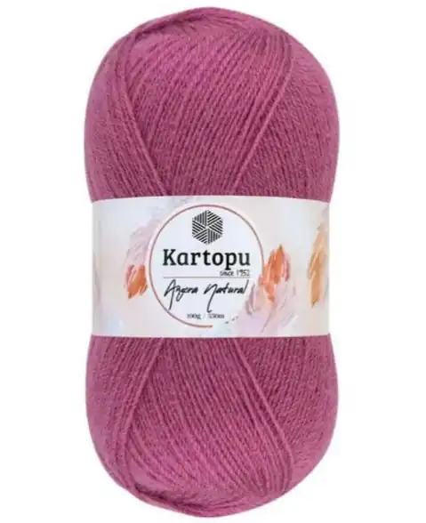 Angora Natural Malva