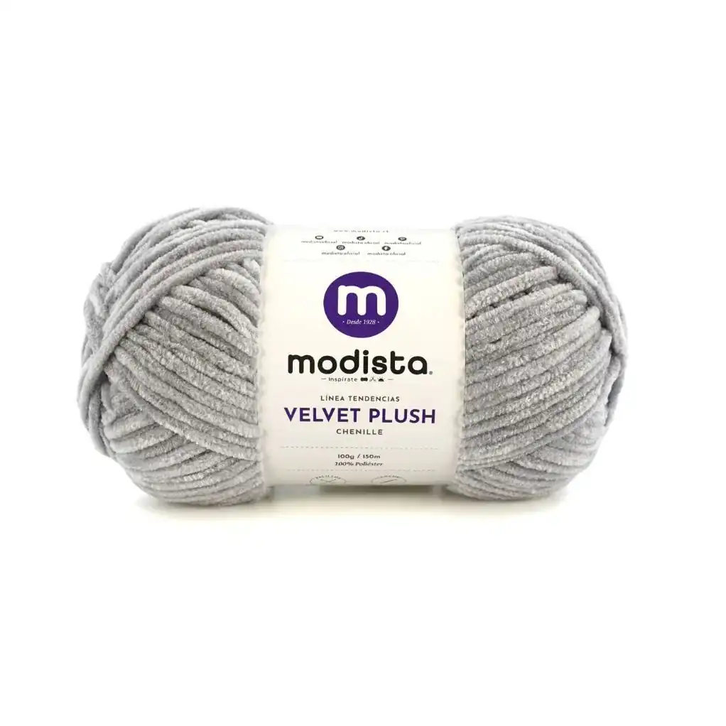 Velvet Plush Gris Perla