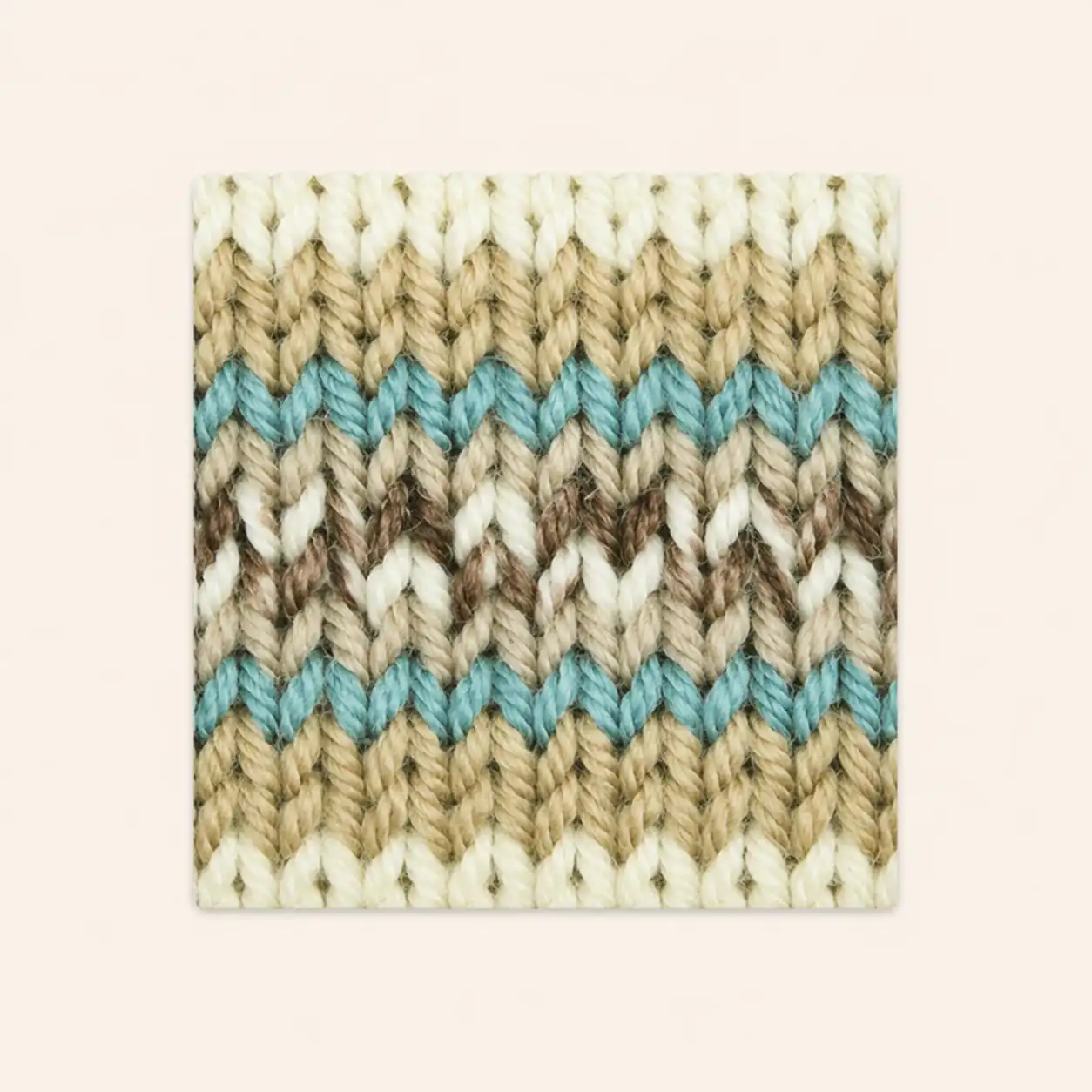 Arlequín Celeste Beige