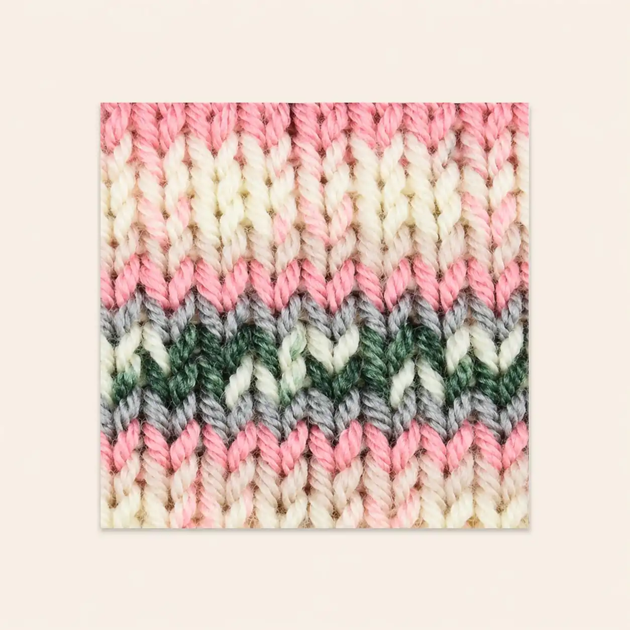 Arlequín Rosa Gris