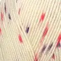 Baby One Print Blanco-Rosa-Morado