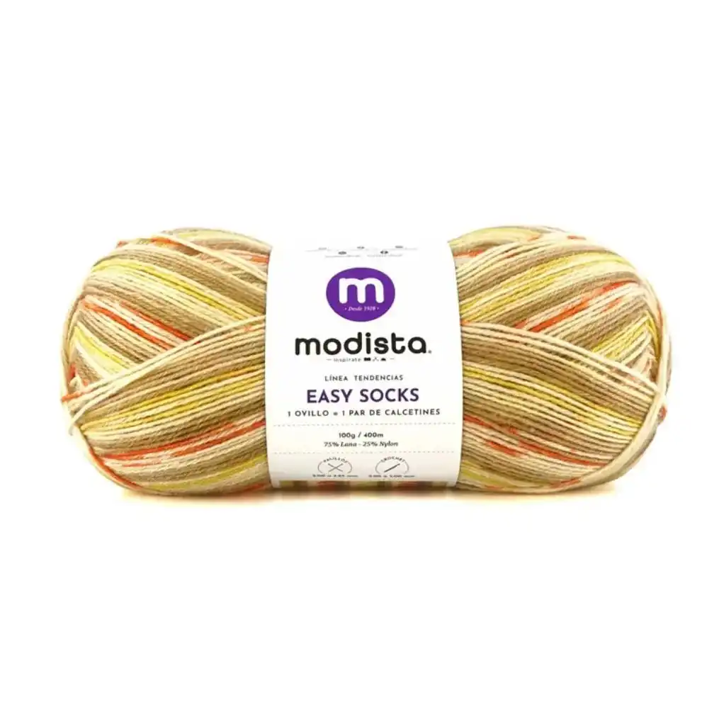Easy Socks Mostaza Beige