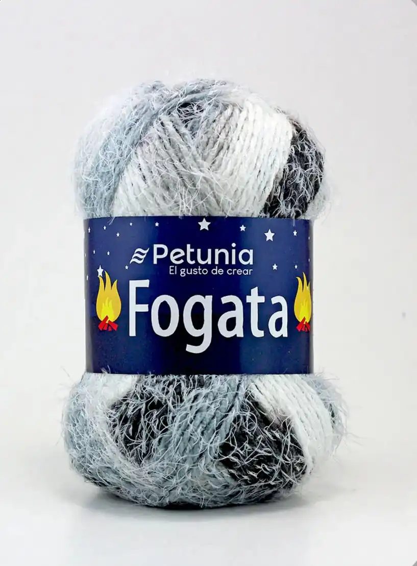 Fogata Blanco Gris Negro