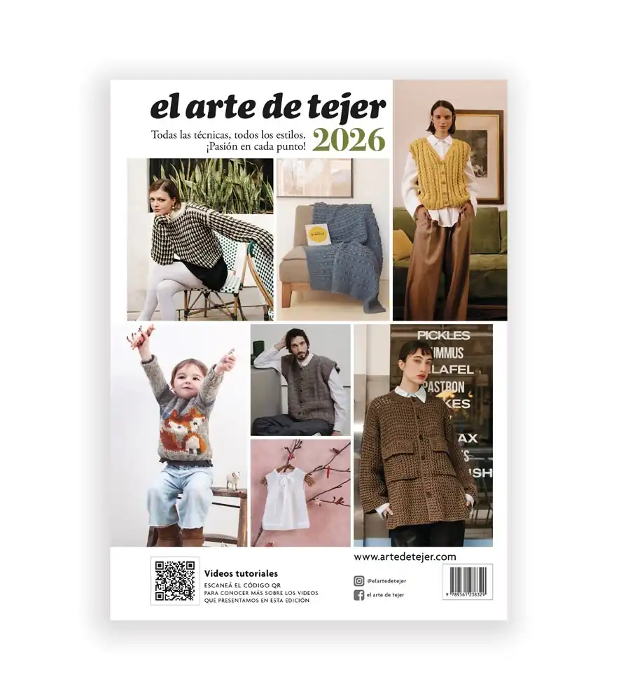 El Arte de Tejer 2026 Dos Agujas