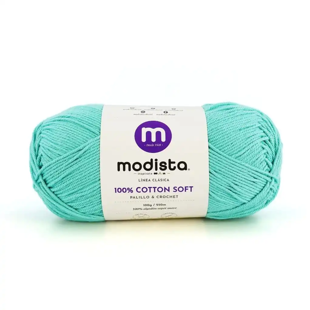 Cotton Soft Aqua