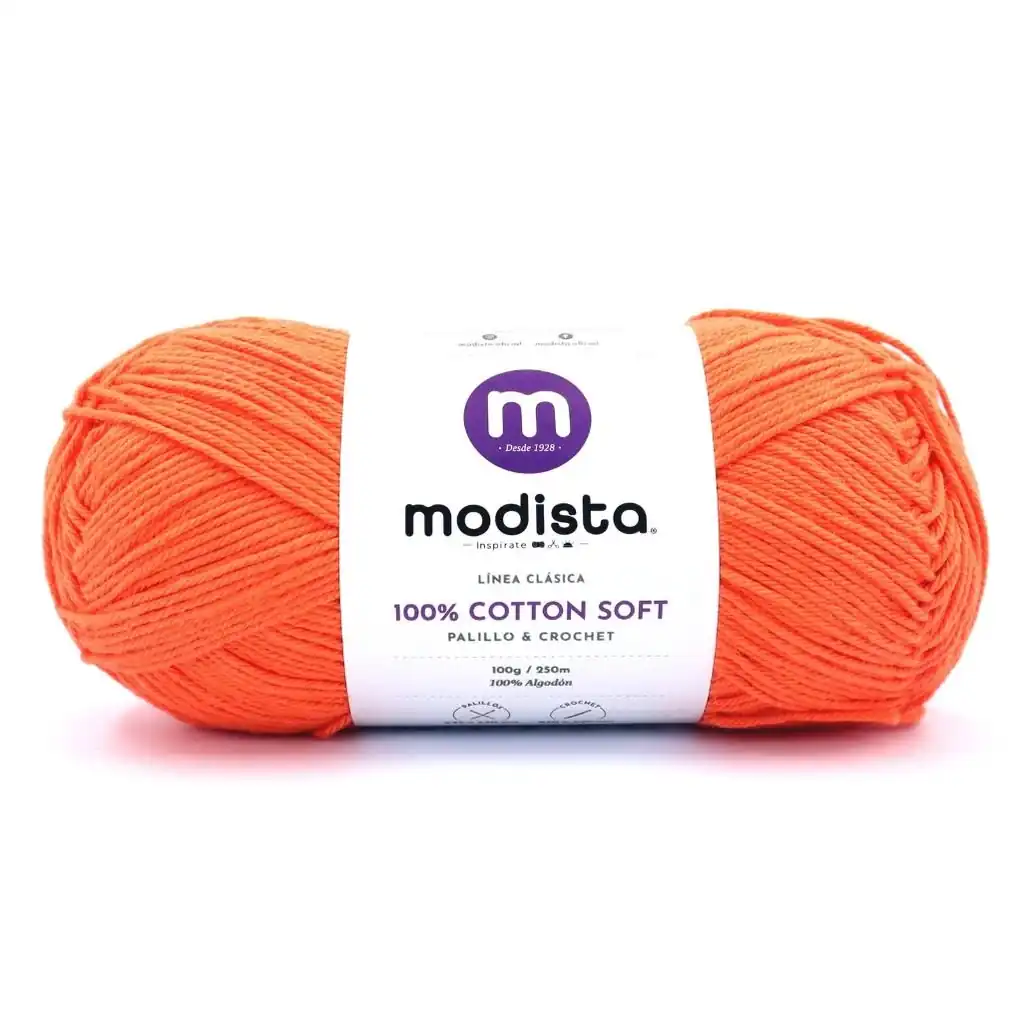 Cotton Soft Naranjo Fuerte