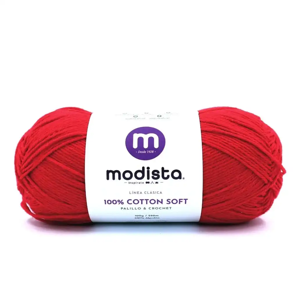 Cotton Soft Rojo Fuego