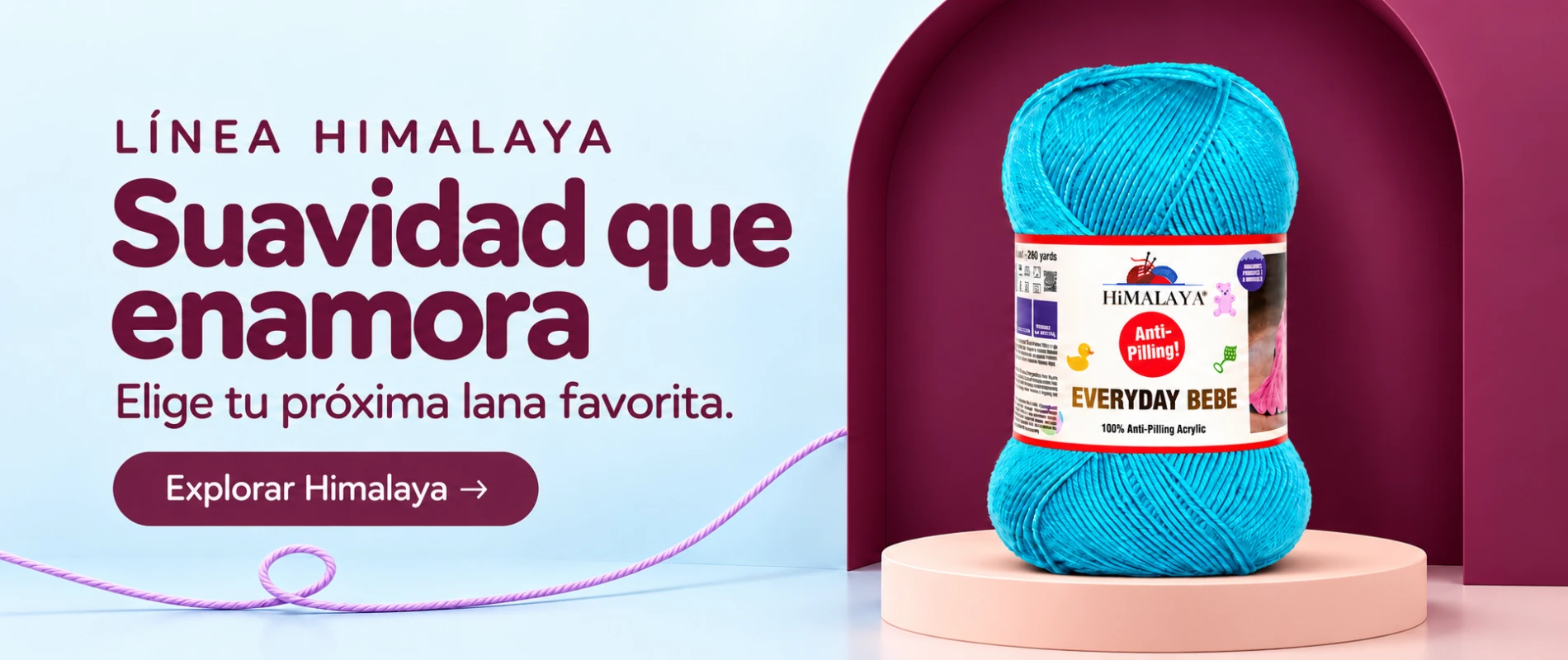 Lana Himalaya: suavidad que enamora. Descubre la línea Himalaya